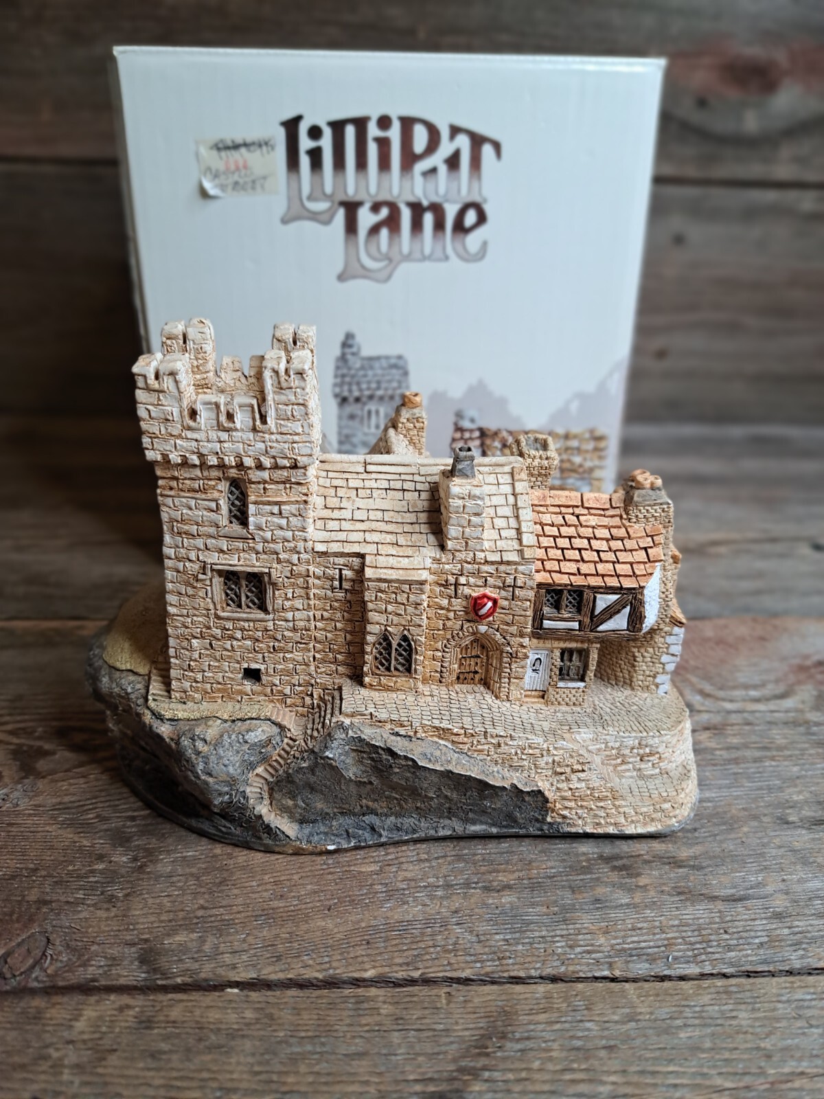 Lilliput Lane - "Castle Street" Vintage In Original Box Signed No Deeds