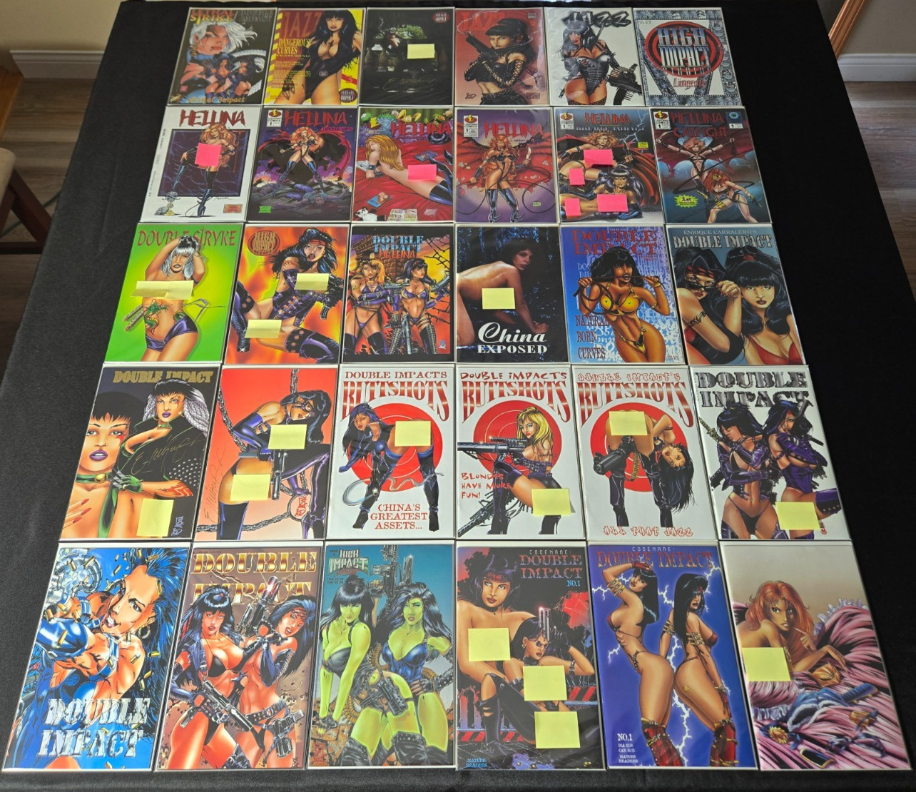 AnotherTime Lot of 30 High Double Impact Hellina Catfight Limited Variant Covers AnotherTime Lot of 30 High Double Impact Hellina Catfight Limited Variant Covers