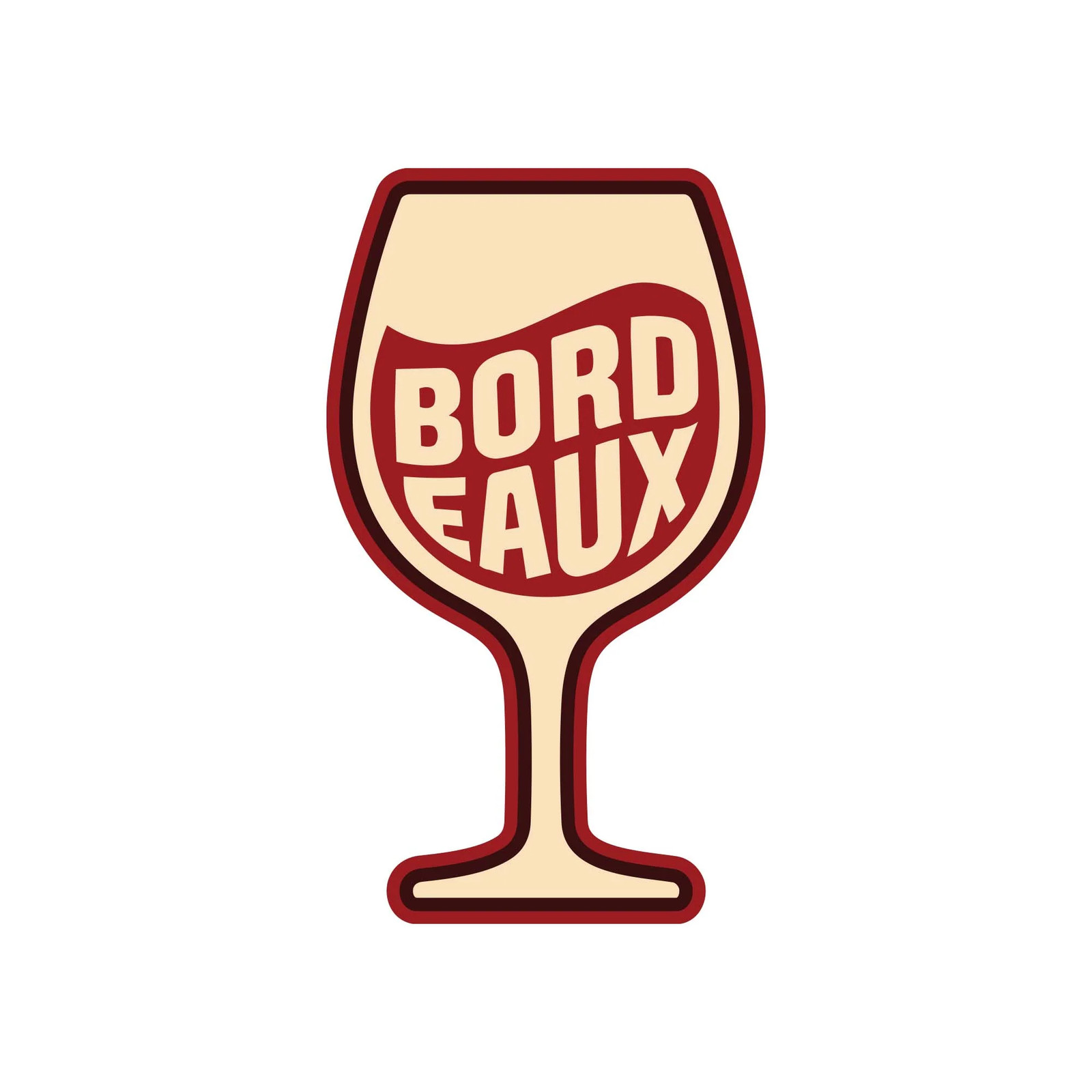 Bordeaux France Vinyl Sticker Bordeaux France Vinyl Sticker