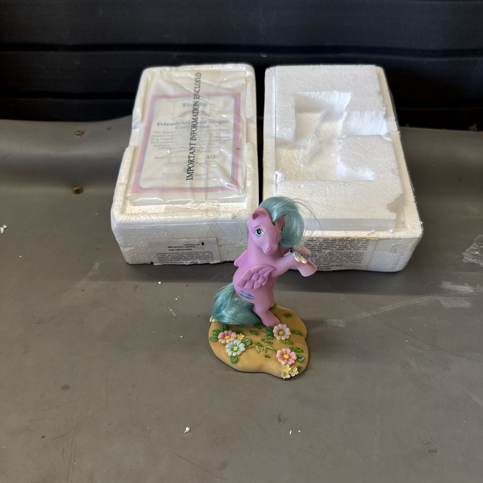 Vintage 2005 Hamilton Collection My Little Pony Firefly Unicorn Statue Vintage 2005 Hamilton Collection My Little Pony Firefly Unicorn Statue