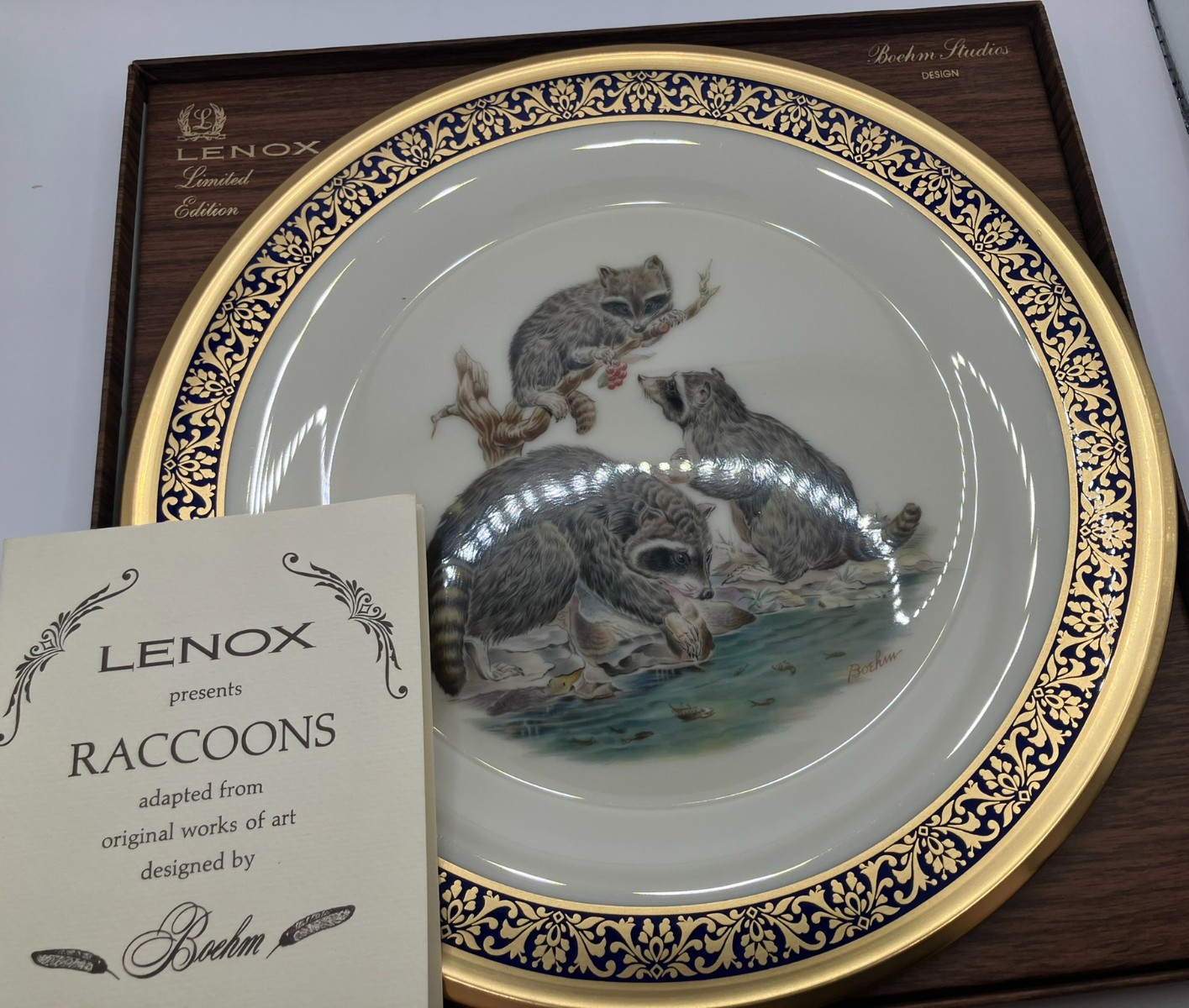 Lenox Boehm Woodland Wildlife Collector Plates in Box 1973-1979 Pick Your Plate Lenox Boehm Woodland Wildlife Collector Plates in Box 1973-1979 Pick Your Plate