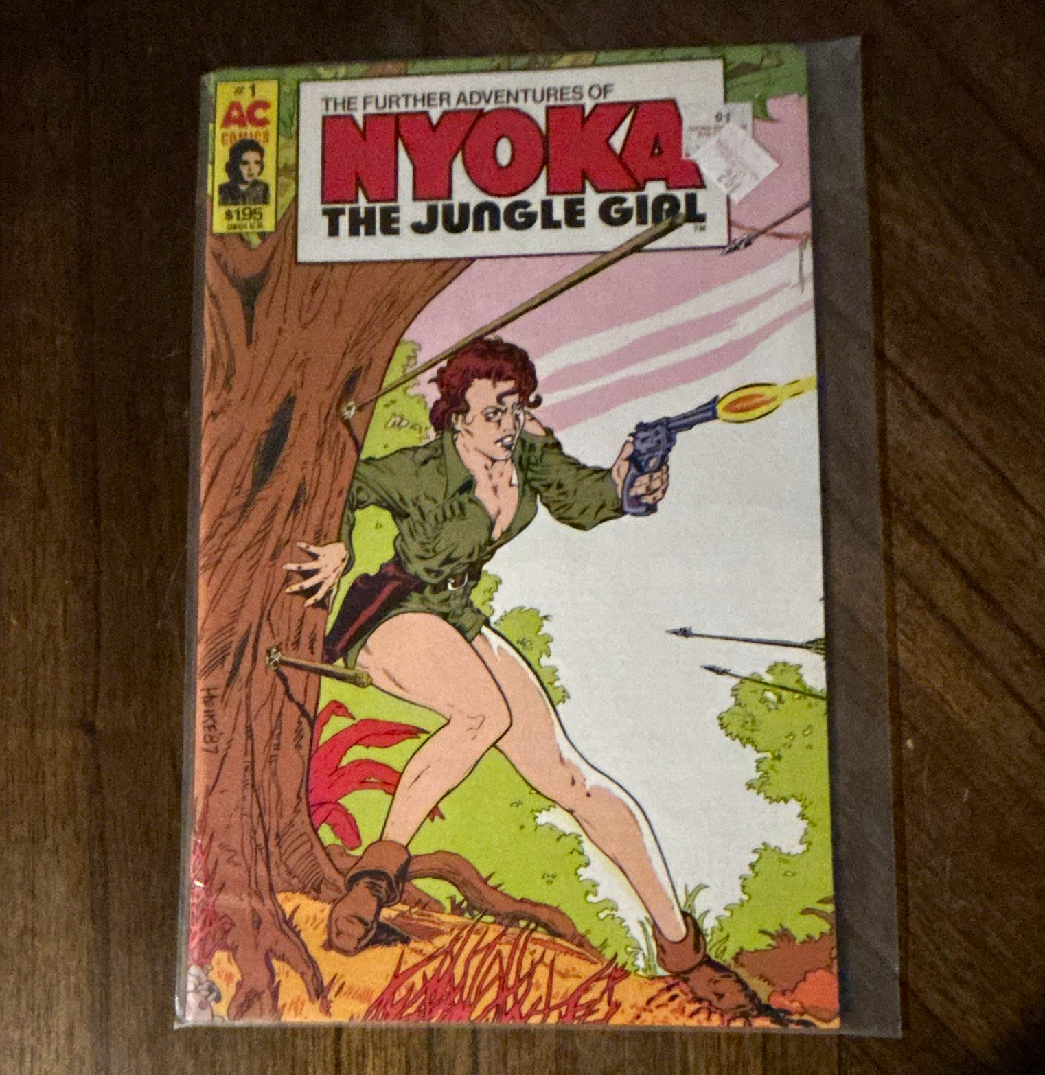 The Further Adventures of Nyoka the Jungle Girl #1 AC Comics 1987 The Further Adventures of Nyoka the Jungle Girl #1 AC Comics 1987