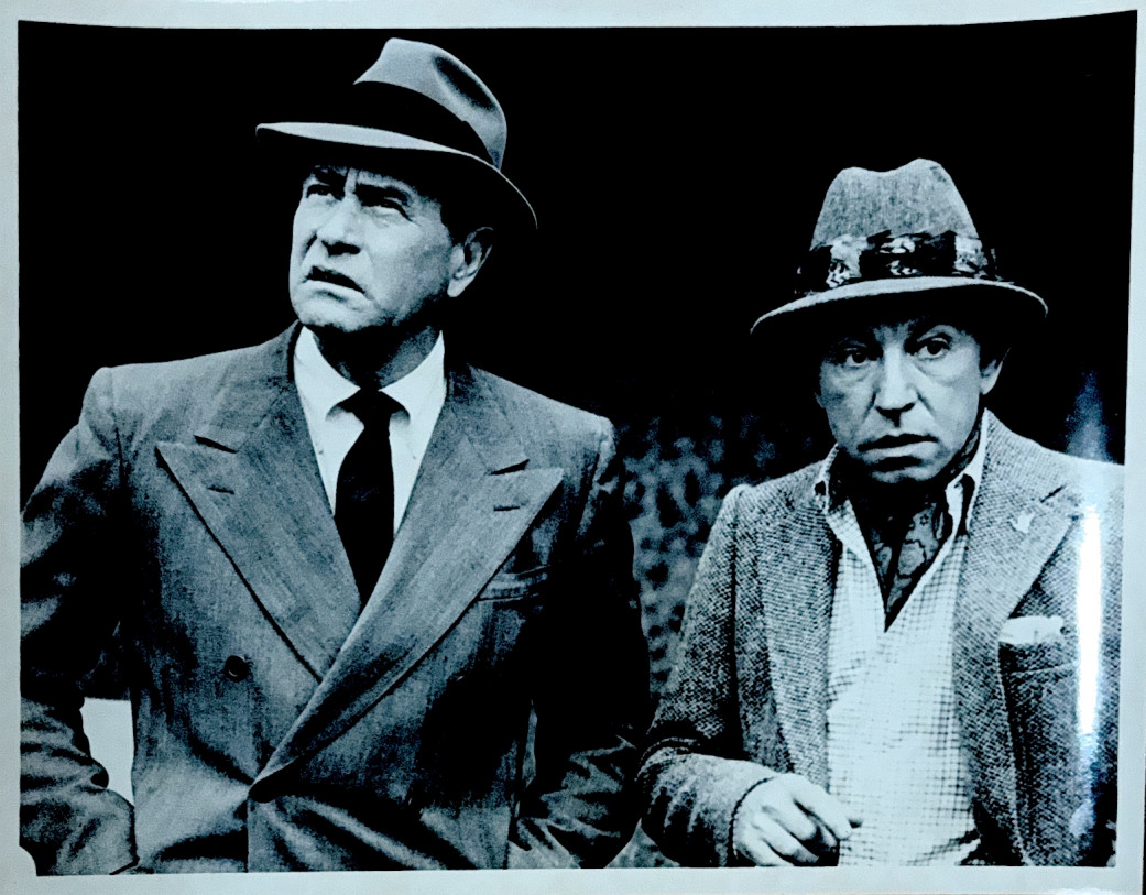 Vintage 1983 Small & Frye CBS Press Photo Darren McGavin Henry Gibson Vintage 1983 Small & Frye CBS Press Photo Darren McGavin Henry Gibson