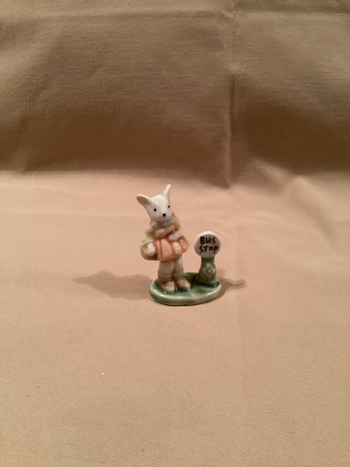 Anthropomorphic  Girl Mouse Figurine 
