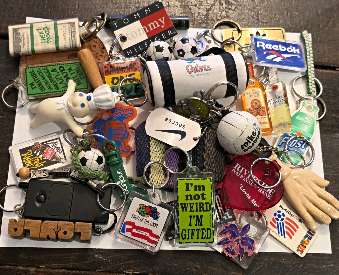 VTG 80s 90s Novelty Keychain Lot Advertising Souvenir Junk Drawer Estate Mix 30+ VTG 80s 90s Novelty Keychain Lot Advertising Souvenir Junk Drawer Estate Mix 30+