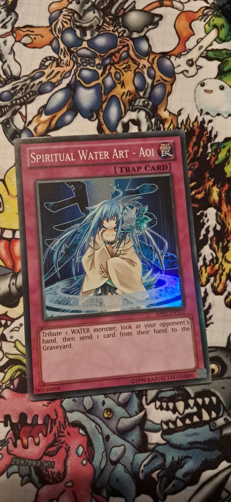 Yu-Gi-Oh Spiritual Water Art - Aoi (Super Rare) AP02-EN012 Yu-Gi-Oh Spiritual Water Art - Aoi (Super Rare) AP02-EN012