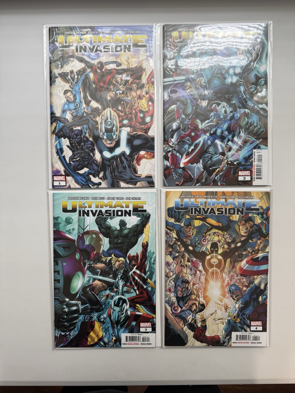 Ultimate Invasion #1-4 Ultimate Universe Marvel Comics 2024 1 2 3 4 FREE S/H Ultimate Invasion #1-4 Ultimate Universe Marvel Comics 2024 1 2 3 4 FREE S/H