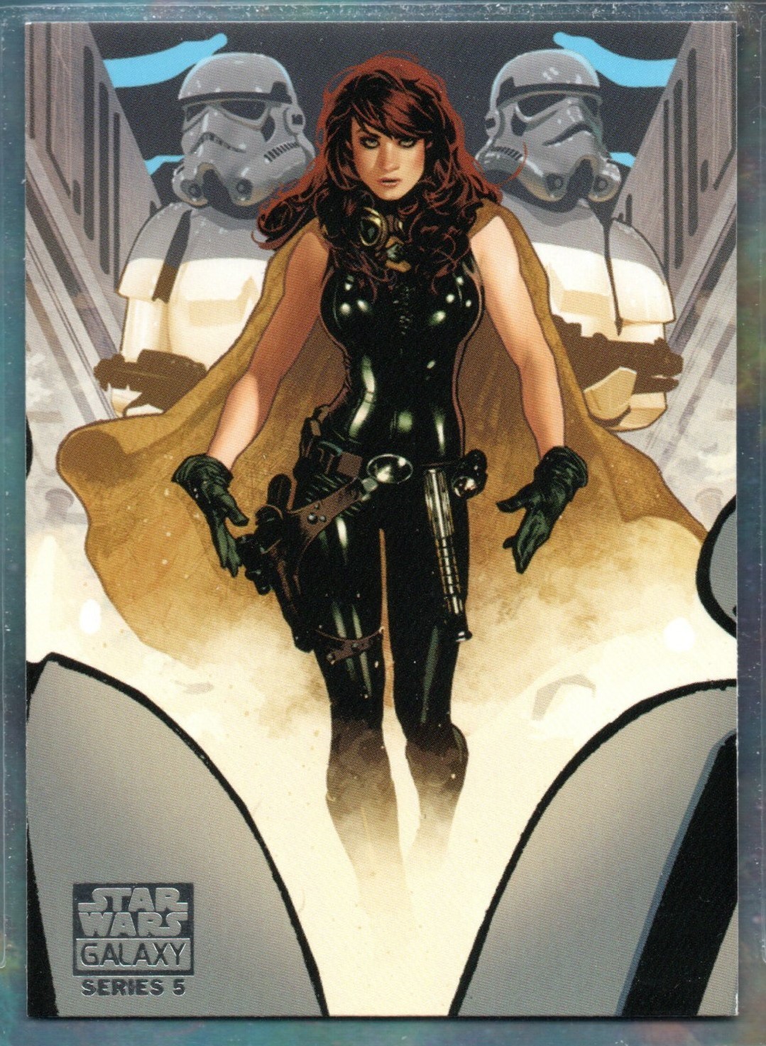 2010 Topps Star Wars Galaxy Series 5 BASE Trading Card #11 / MARA JADE