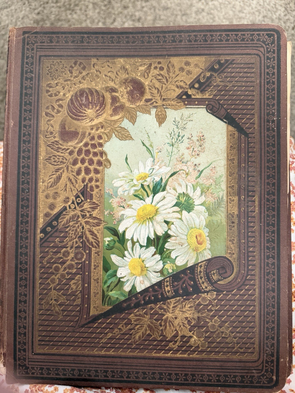 VTG Loaded Beautiful Antique Victorian Scrapbook Advertising Full Of Ephemera VTG Loaded Beautiful Antique Victorian Scrapbook Advertising Full Of Ephemera