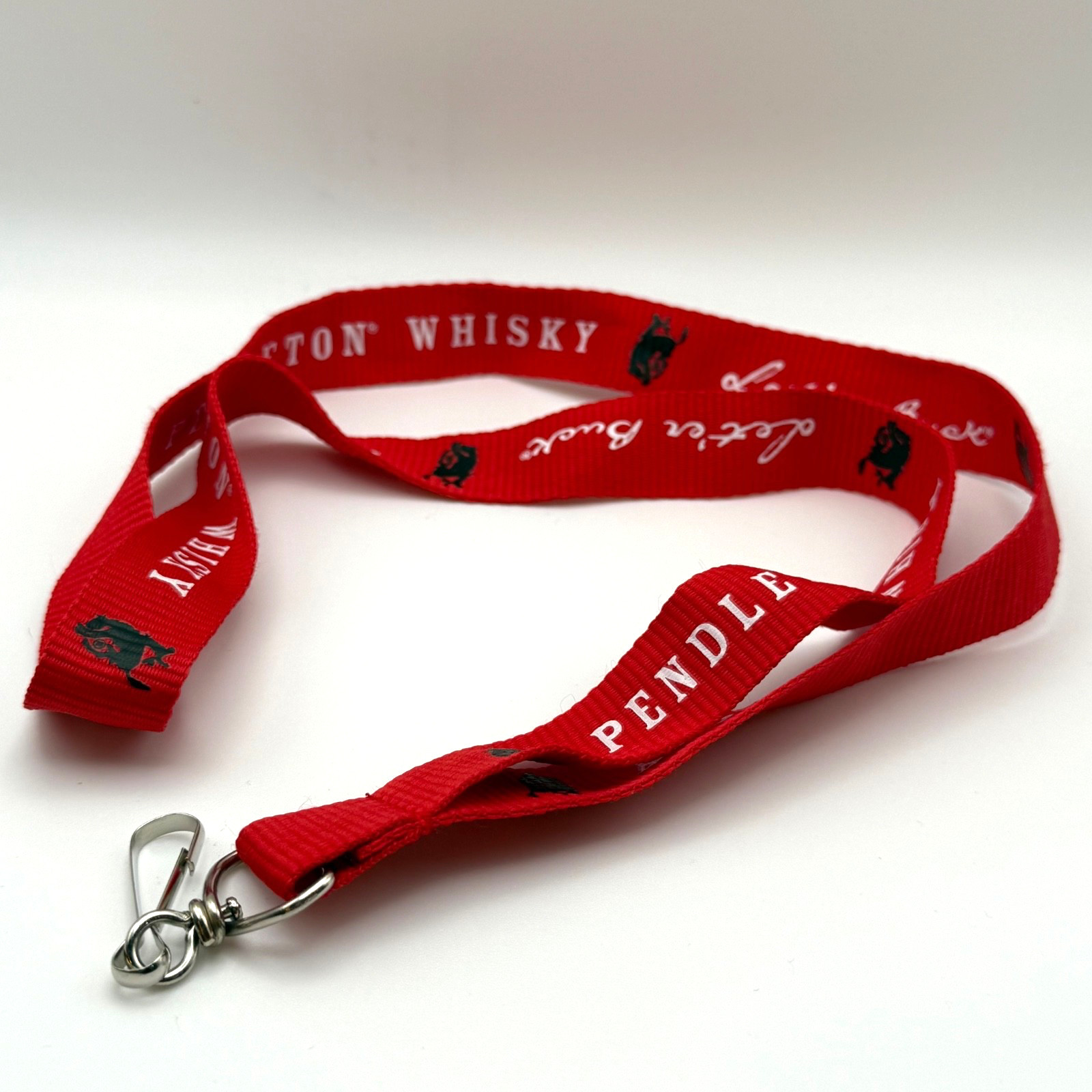 Pendleton Whisky Lanyard- “ Let’er Buck” - NWOT- Rodeo ,Bull Riding, Clip Red Pendleton Whisky Lanyard- “ Let’er Buck” - NWOT- Rodeo ,Bull Riding, Clip Red