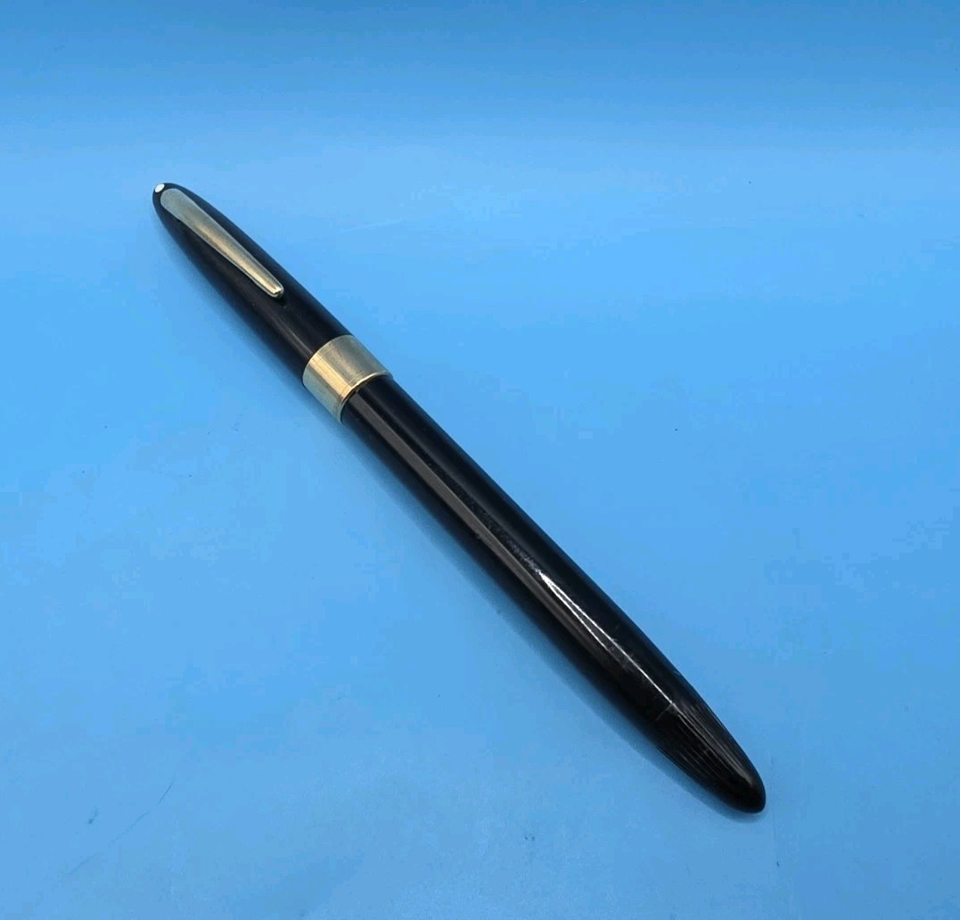 Sheaffer Vintage White Dot Black Snorkel Fast Shipping Sheaffer Vintage White Dot Black Snorkel Fast Shipping