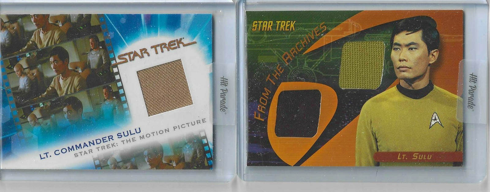 2 Different George Takei / Lt. Sulu Star Trek Cards C6 and MC3 609/701 2 Different George Takei / Lt. Sulu Star Trek Cards C6 and MC3 609/701