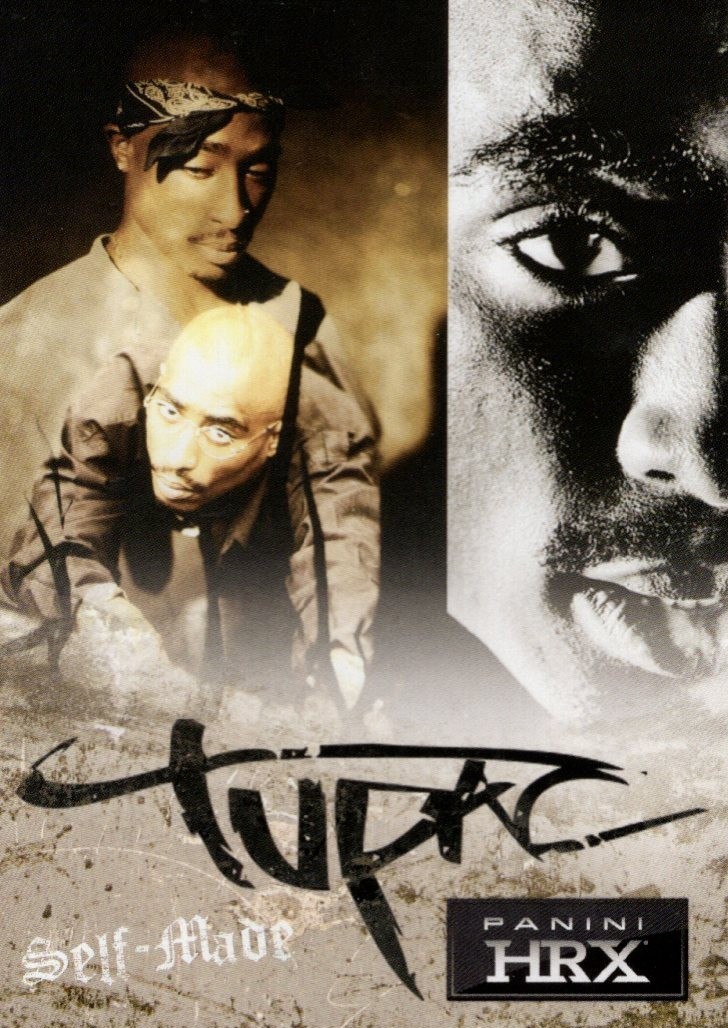 2013 Panini HRX Black Friday Platinum League #NNO Tupac Shakur Rapper Card 2013 Panini HRX Black Friday Platinum League #NNO Tupac Shakur Rapper Card