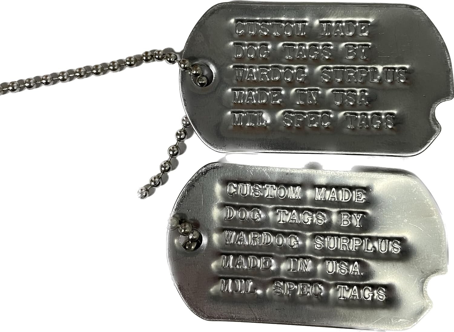 Real WW2 / Vietnam Era Notched Military Personalized Dog Tag Set Army USMC NAVY Real WW2 / Vietnam Era Notched Military Personalized Dog Tag Set Army USMC NAVY