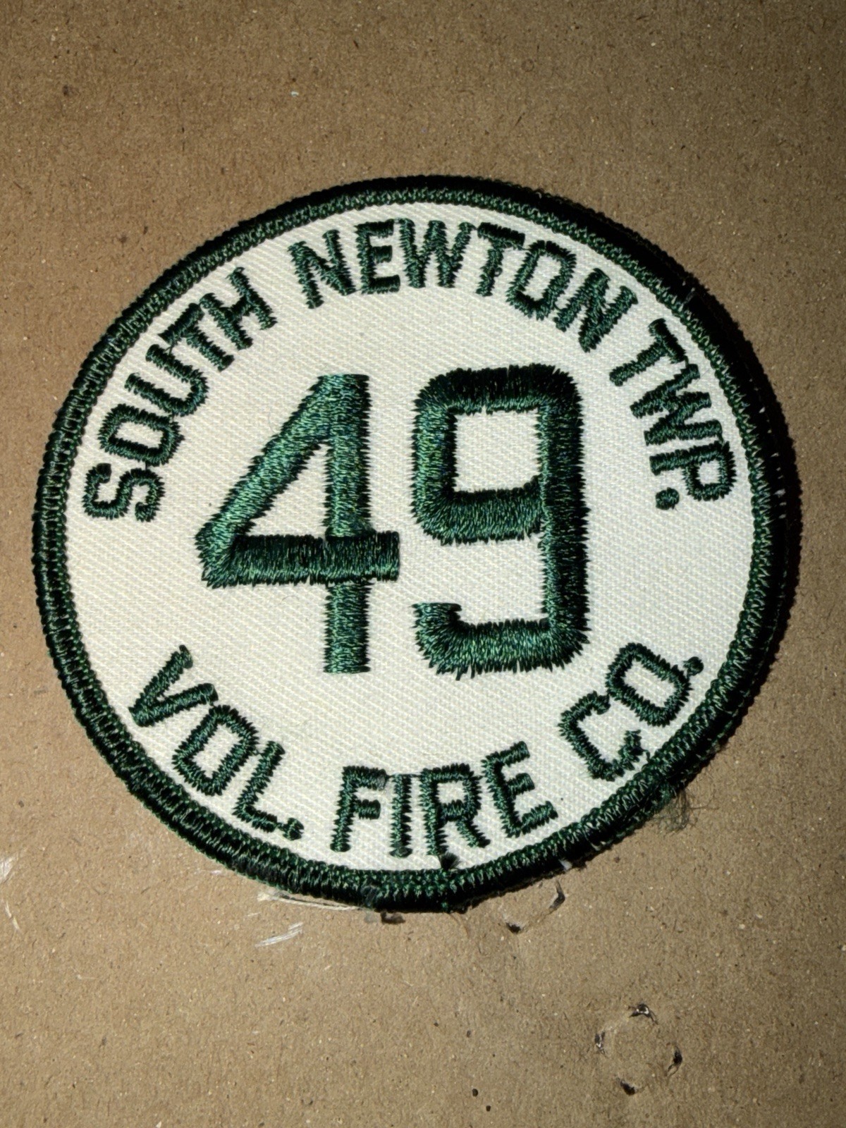 Vintage South Newton Township ￼ Pennsylvania Volunteer Fire Department Patch NOS