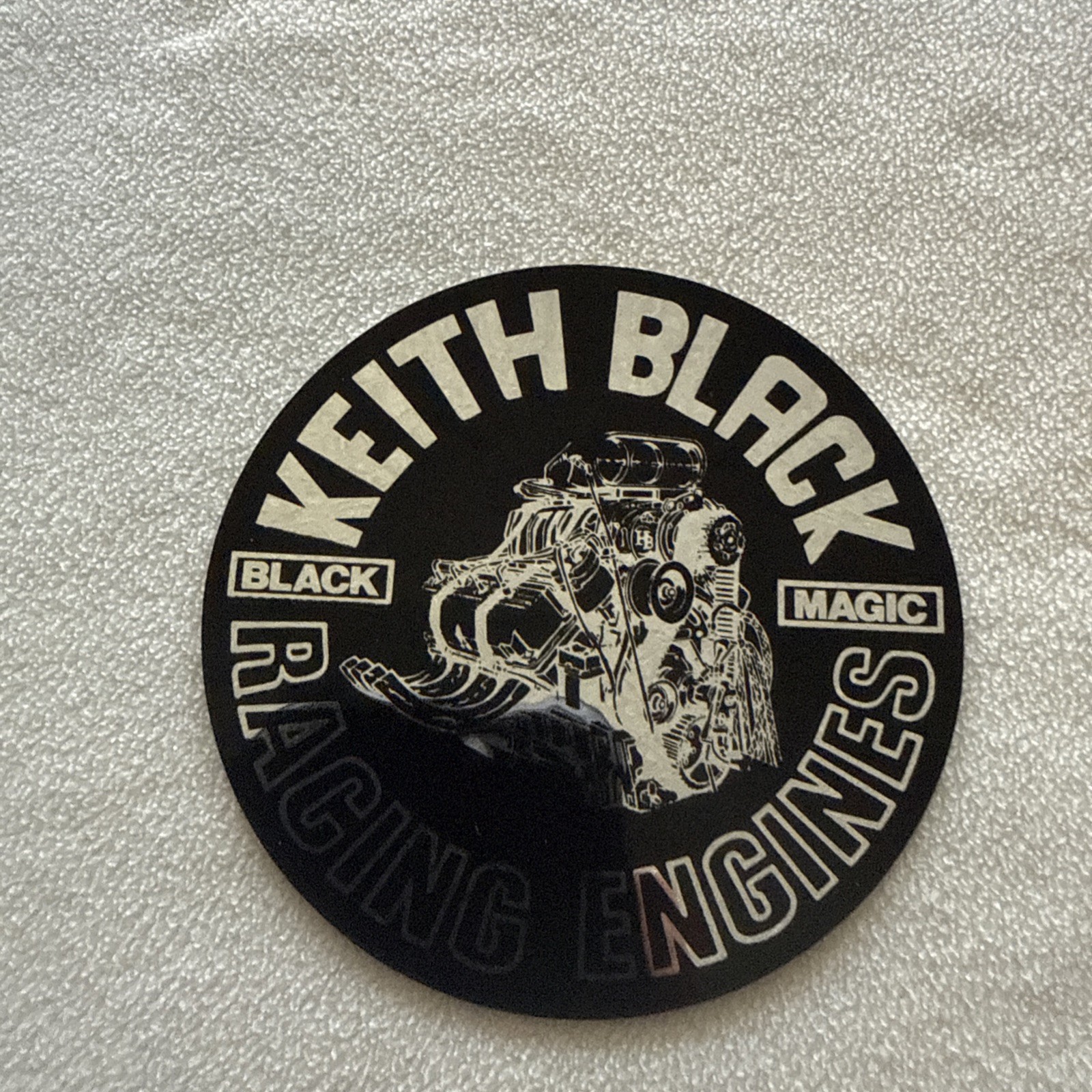 Vintage Style "Keith Black Racing Engines" Vinyl Sticker Vintage Style "Keith Black Racing Engines" Vinyl Sticker