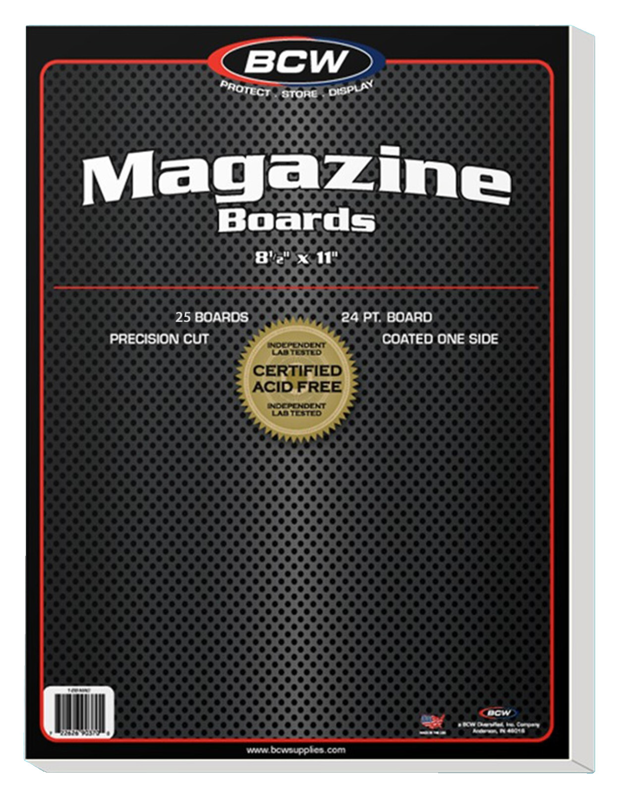 25 BCW Magazine Size 8.5" x 11" Backing Boards & 25 Resealable Bags 25 BCW Magazine Size 8.5" x 11" Backing Boards & 25 Resealable Bags
