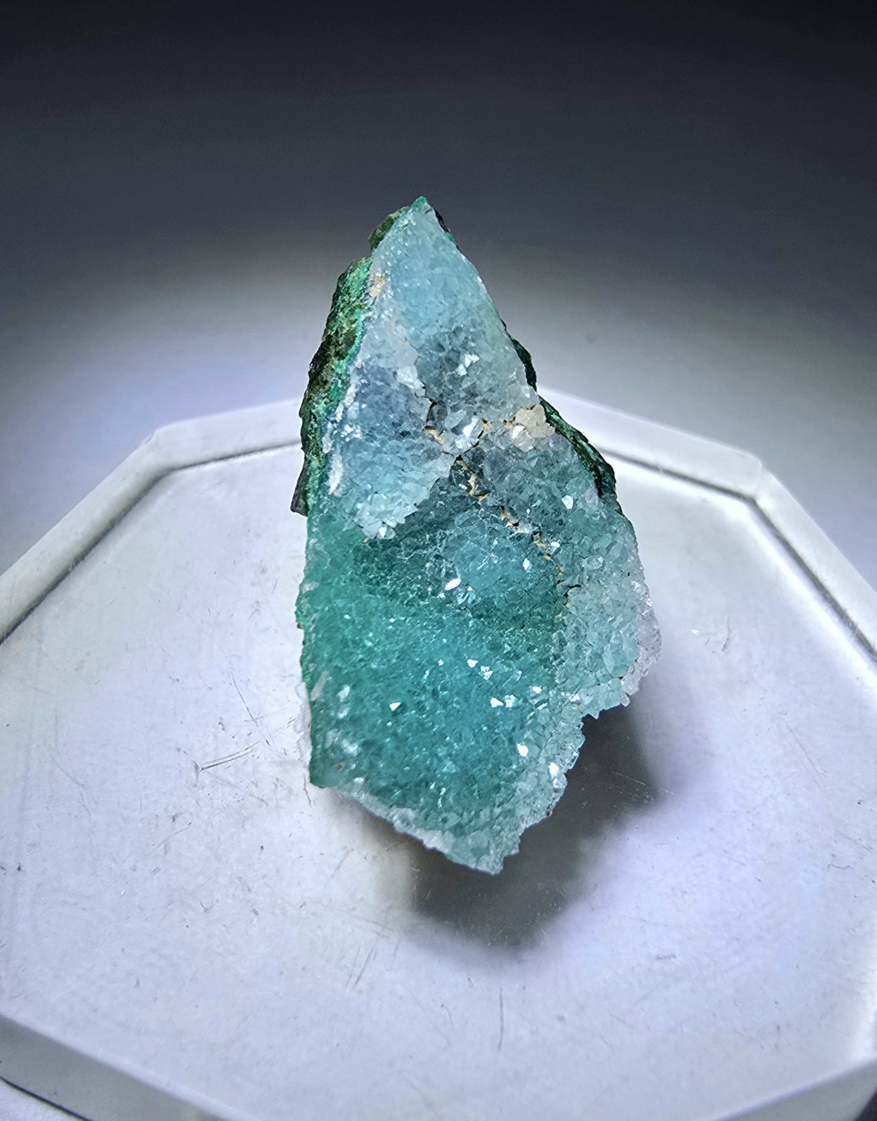 ***BEAUTIFUL-Sparkling Quartz on Chrysocolla Malachite, TN mine Arizona*** ***BEAUTIFUL-Sparkling Quartz on Chrysocolla Malachite, TN mine Arizona***