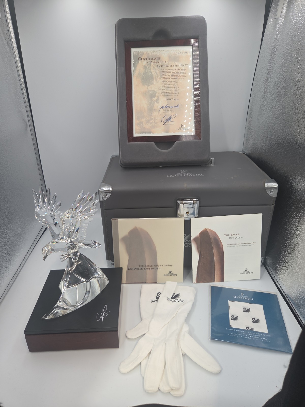 Swarovski 1995 limited edition "The Eagle".  Number 6056/10000.