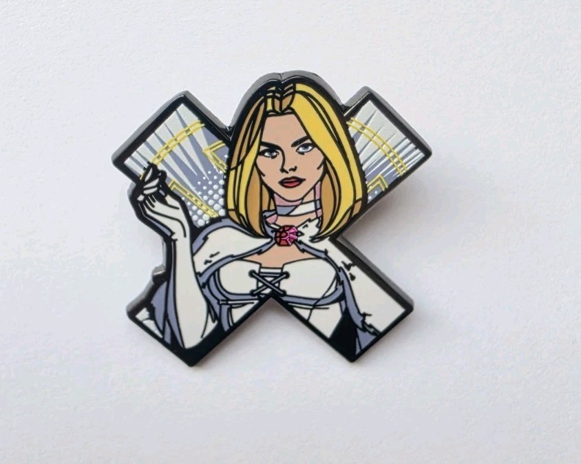 X-Men Emma Frost Enamel Pin X-Men Emma Frost Enamel Pin
