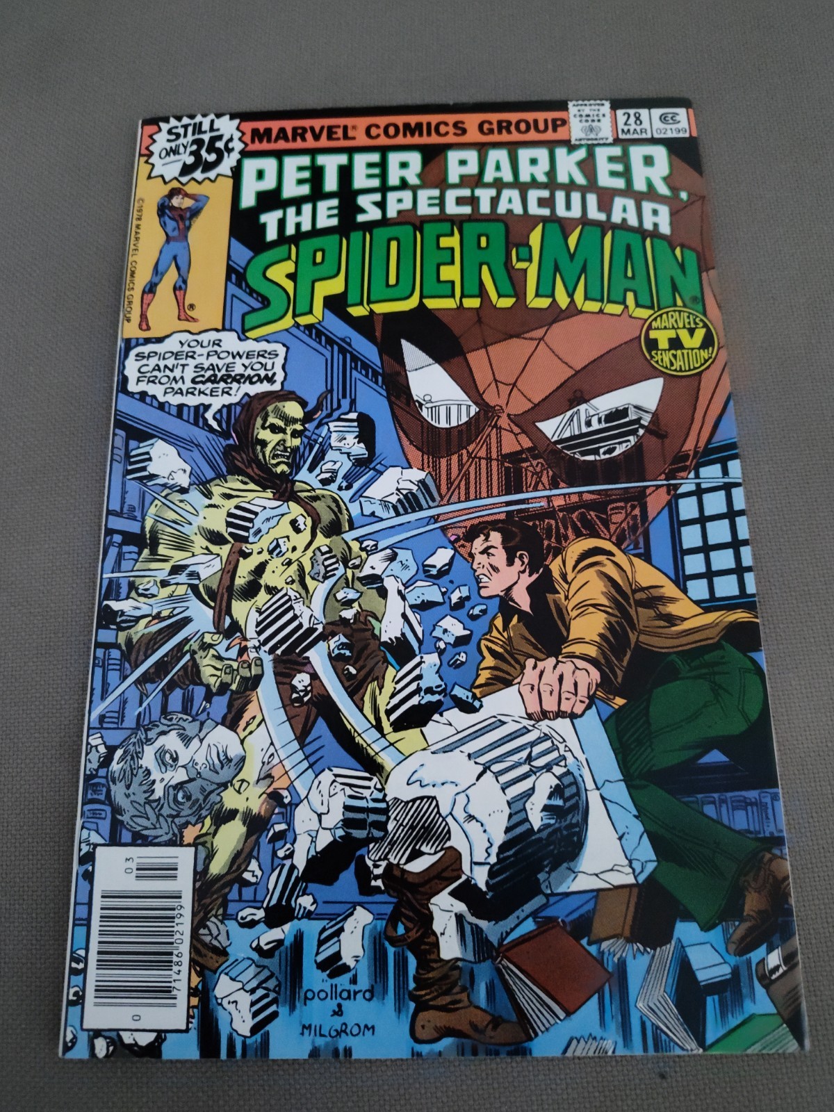 Spectacular Spider-man #28 Bronze age Frank Miller VF Spectacular Spider-man #28 Bronze age Frank Miller VF