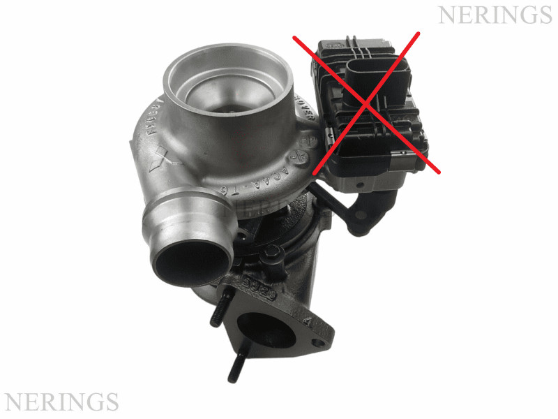 Turbocharger without actuator JAGUAR E-PACE 2.0 D150 49335-01930