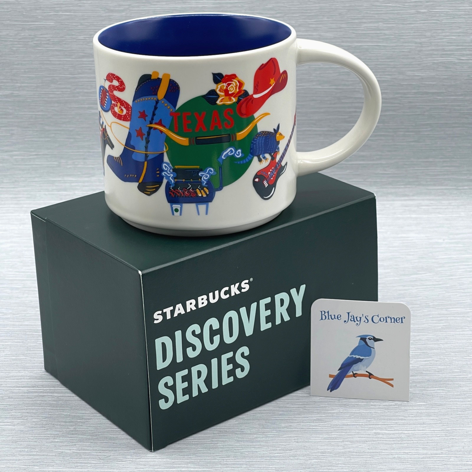 Starbucks Texas Coffee Mug Discovery Series Stackable Coffee 2024 14oz Starbucks Texas Coffee Mug Discovery Series Stackable Coffee 2024 14oz