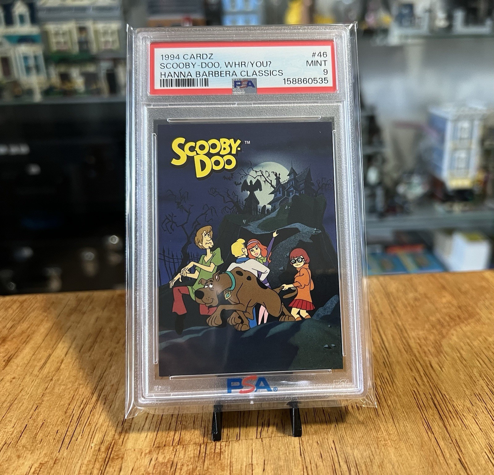 1994 Cardz Scooby-Doo, Where Are You? #46 PSA 9 Hanna Barbera Iconic Halloween 1994 Cardz Scooby-Doo, Where Are You? #46 PSA 9 Hanna Barbera Iconic Halloween