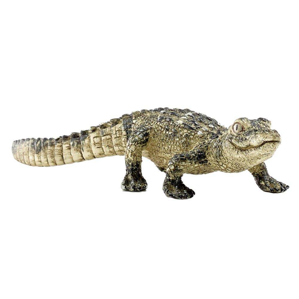 Schleich 14728 Alligator Baby wild life figure animal replica figurine RETIRED Schleich 14728 Alligator Baby wild life figure animal replica figurine RETIRED