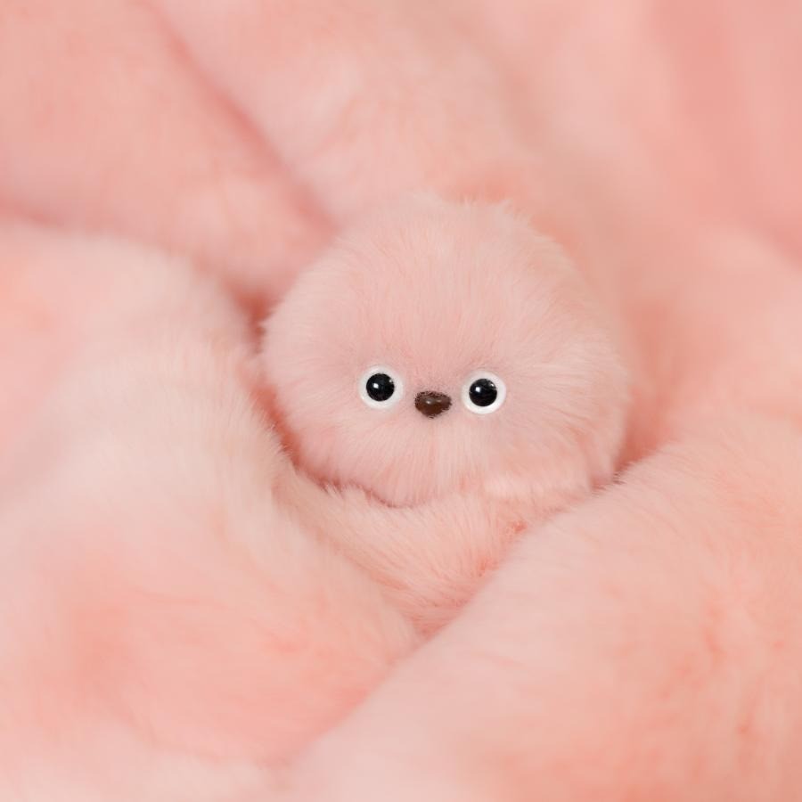 mirumi TOKYO Charm Robot Pink Plush Toy Fluffy Cute Yukai Engineering NEW