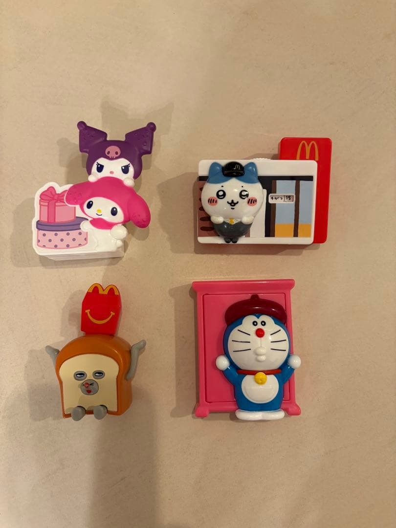 McDonalds character figures set of 4 McDonalds character figures set of 4