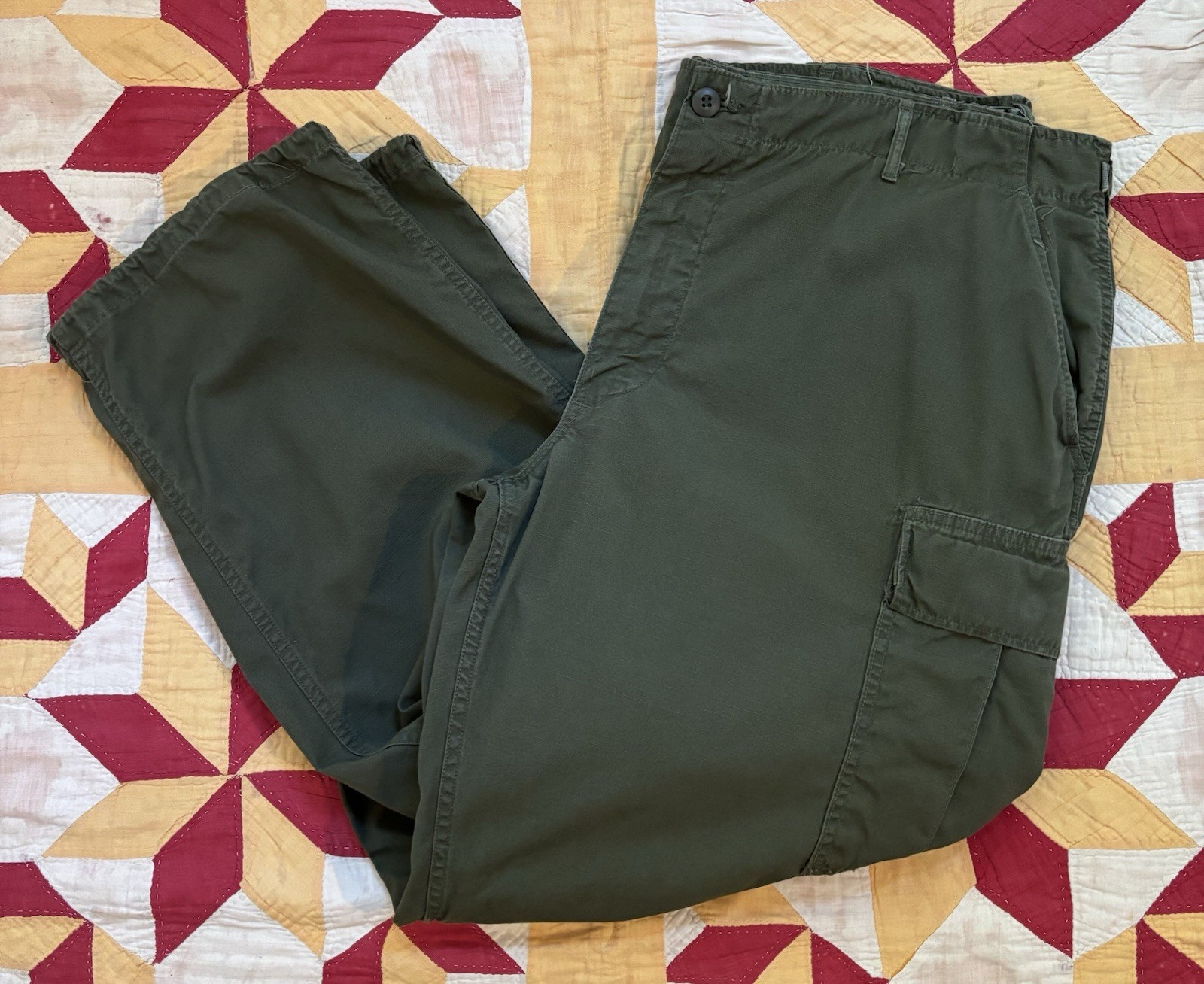 Vintage 60s US Army Jungle Pants XL Regular Ripstop Vietnam War Vintage 60s US Army Jungle Pants XL Regular Ripstop Vietnam War