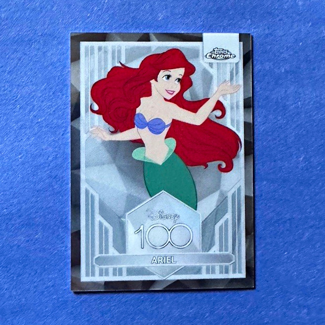 Topps 2023 Chrome Disney 100 Ariel #19 Base Card The Little Mermaid Topps 2023 Chrome Disney 100 Ariel #19 Base Card The Little Mermaid