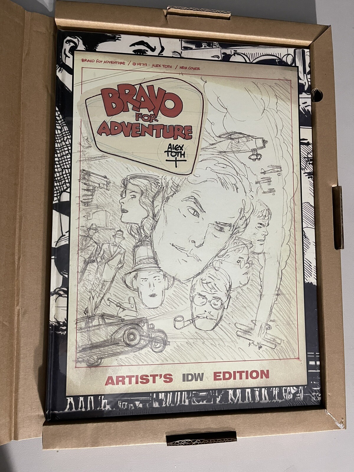 Alex Toth's Bravo for Adventure: Artist's Edition (IDW Publishing February 2017)