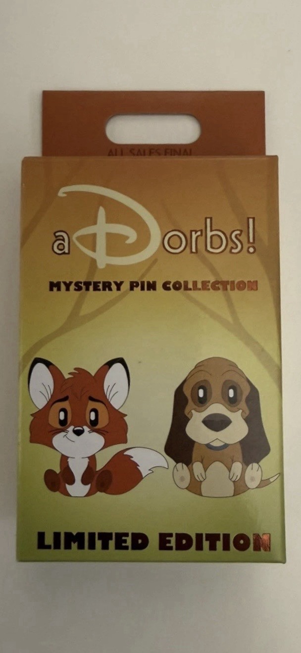 Disney WDI MOG Glendale aDorbs Fox and the Hound 45th 1 Mystery Box In Hand Disney WDI MOG Glendale aDorbs Fox and the Hound 45th 1 Mystery Box In Hand