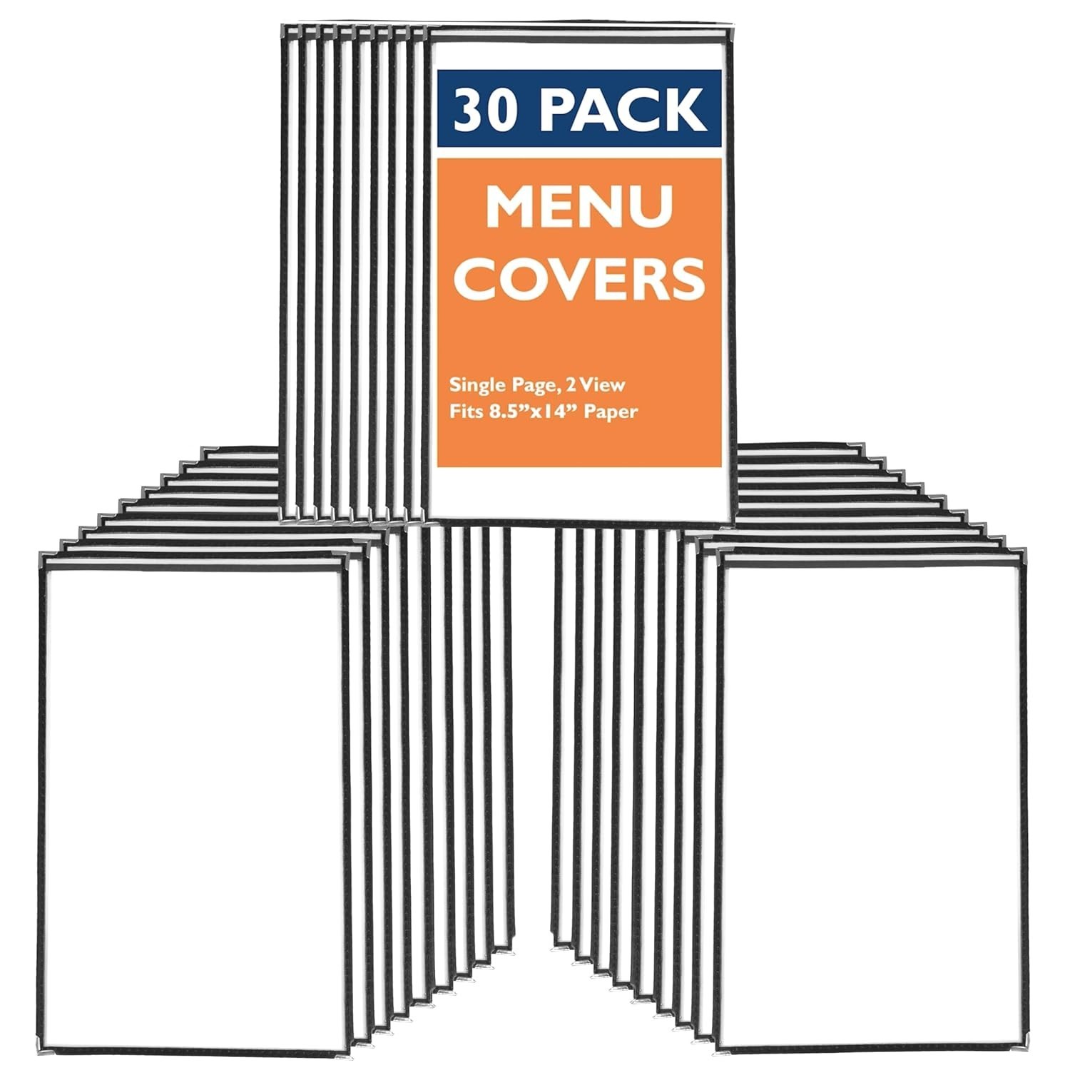 30-Pack Clear Menu Covers 8.5x14 - Elevate Your Restaurant's Style 30-Pack Clear Menu Covers 8.5x14 - Elevate Your Restaurant's Style