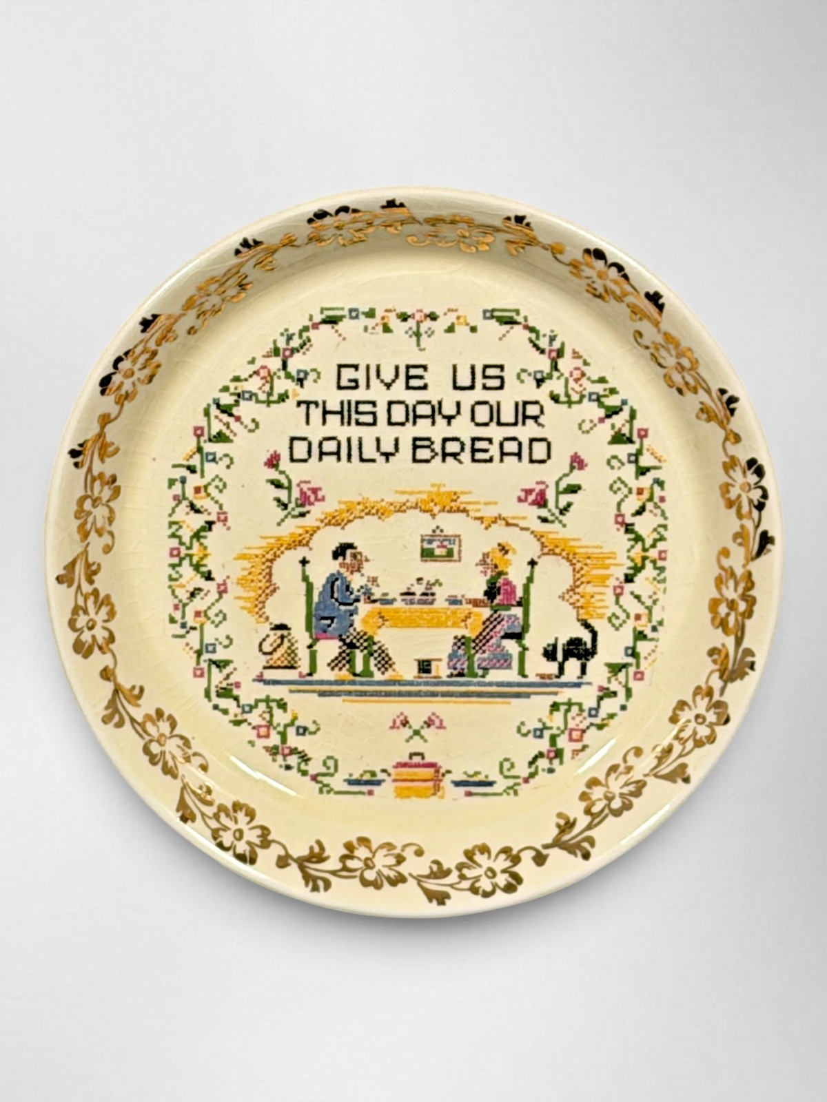 Vintage Lord Nelson Ware Daily Bread Plate Elijah Cotton England 4.5" MCM Vintage Lord Nelson Ware Daily Bread Plate Elijah Cotton England 4.5" MCM