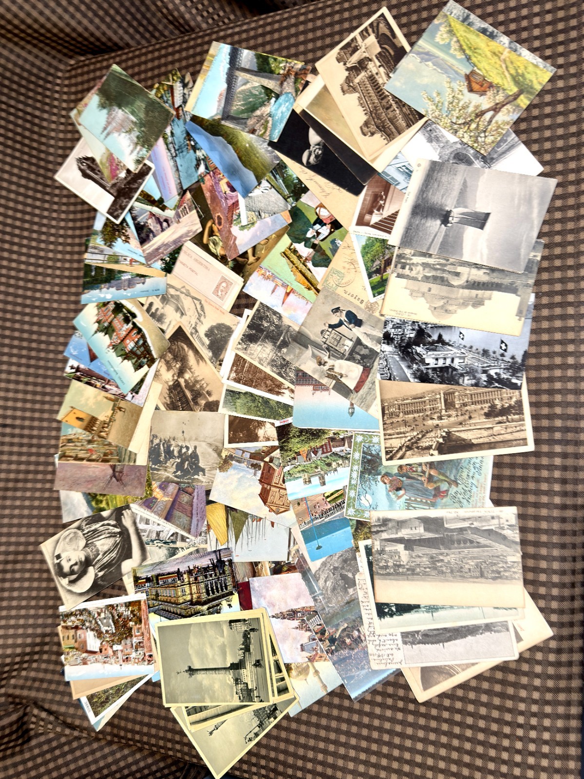 Lot of 110 Various Vintage Antique Foreign Postcards Buildings Ships Landscapes Lot of 110 Various Vintage Antique Foreign Postcards Buildings Ships Landscapes