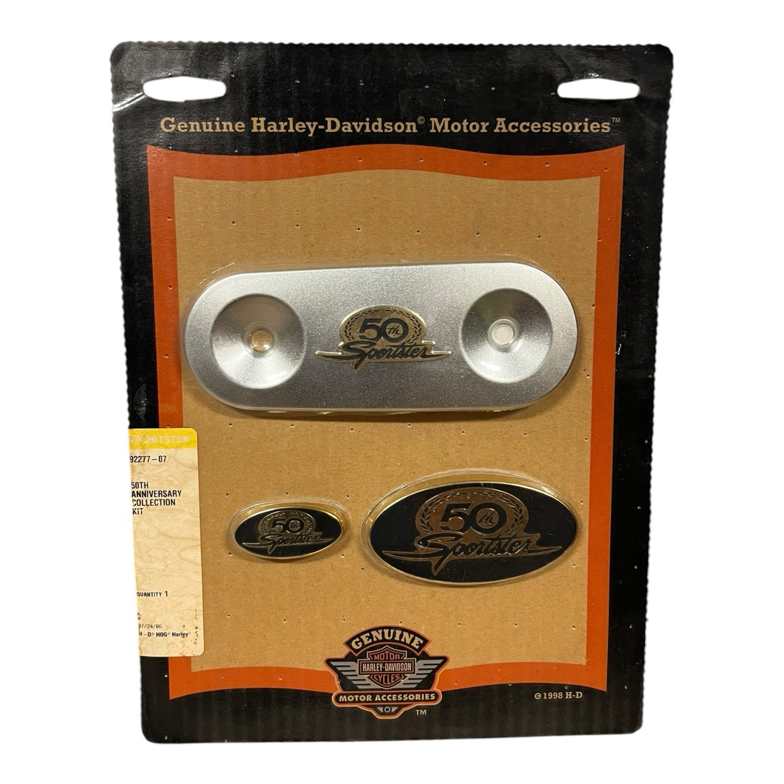 NEW NOS Harley-Davidson 50th Anniversary Collection Gold Kit 92277-07 OEM NEW NOS Harley-Davidson 50th Anniversary Collection Gold Kit 92277-07 OEM