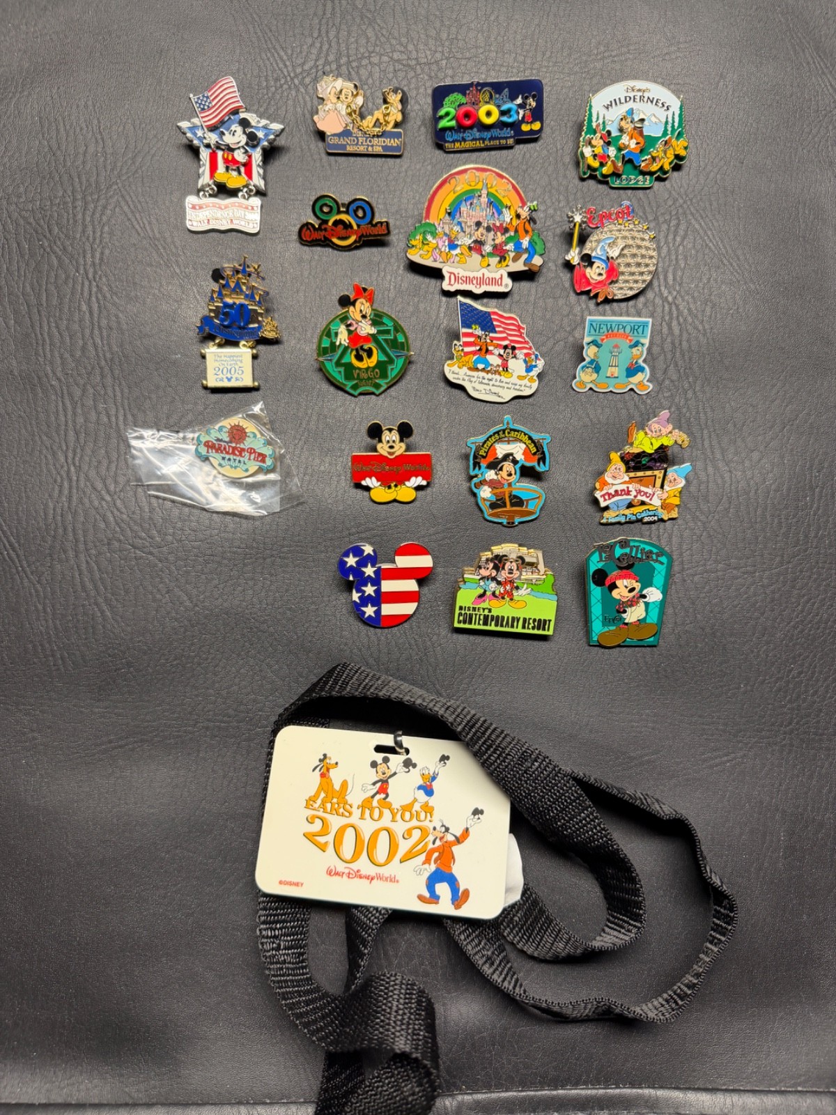 Vintage Disney Pins Lot of 18 from the early 2000s