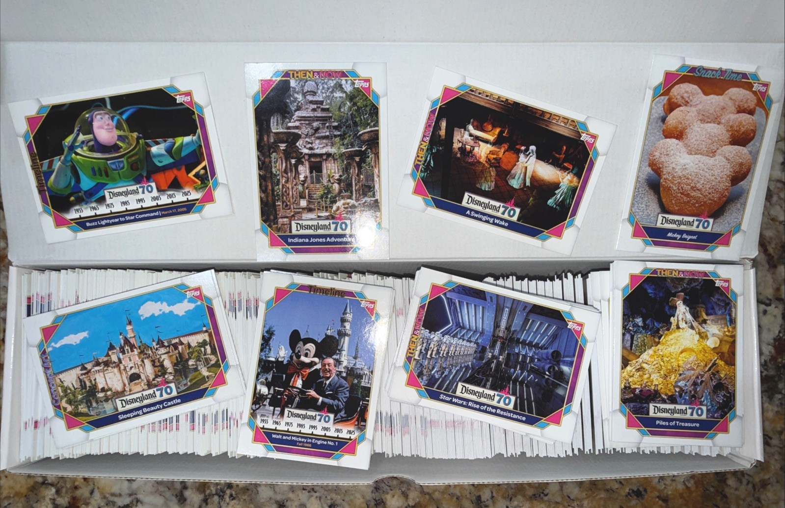 2025 Topps Disneyland 70th Anniversary ~COMPLETE SET Of 150 Base Cards~Sorted