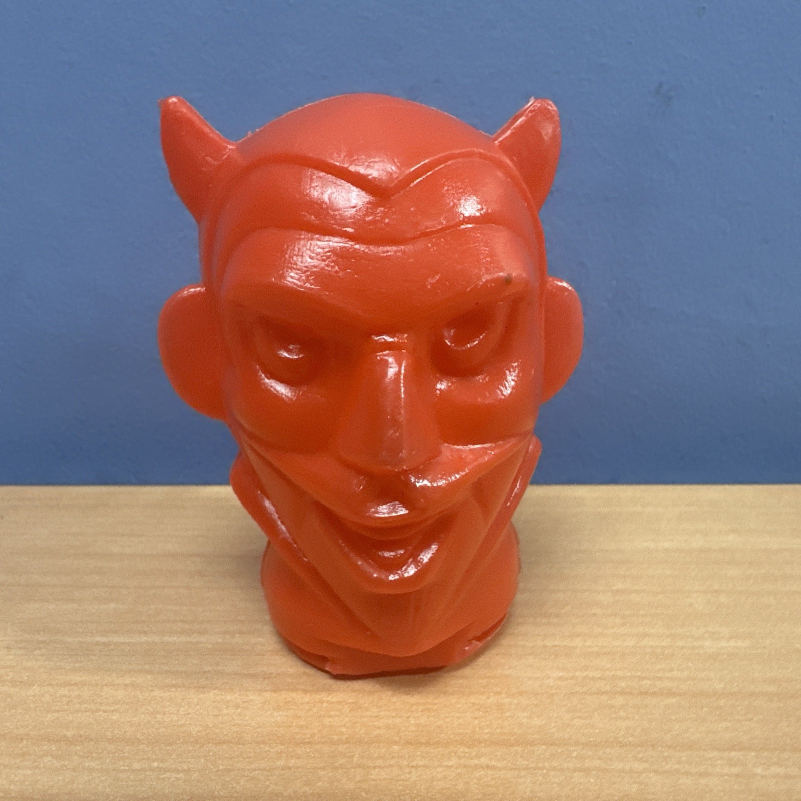 Vintage 1970s E Rosen Tico Halloween Red Devil Plastic Blow Mold Candy Container Vintage 1970s E Rosen Tico Halloween Red Devil Plastic Blow Mold Candy Container