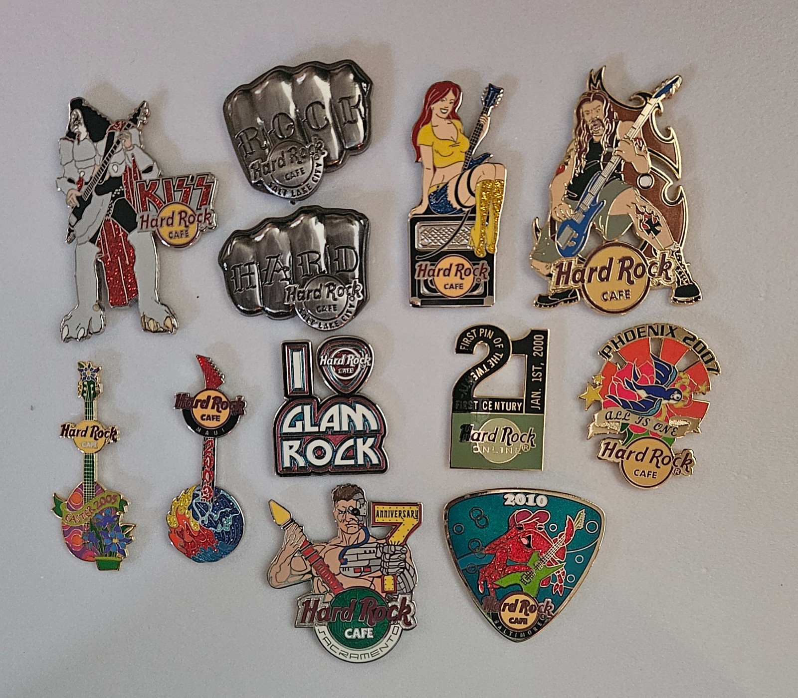 Hard Rock Cafe pin Lot 12 Kiss,online Phoenix Amp. Girl Salt Lake Maui and. Hard Rock Cafe pin Lot 12 Kiss,online Phoenix Amp. Girl Salt Lake Maui and.