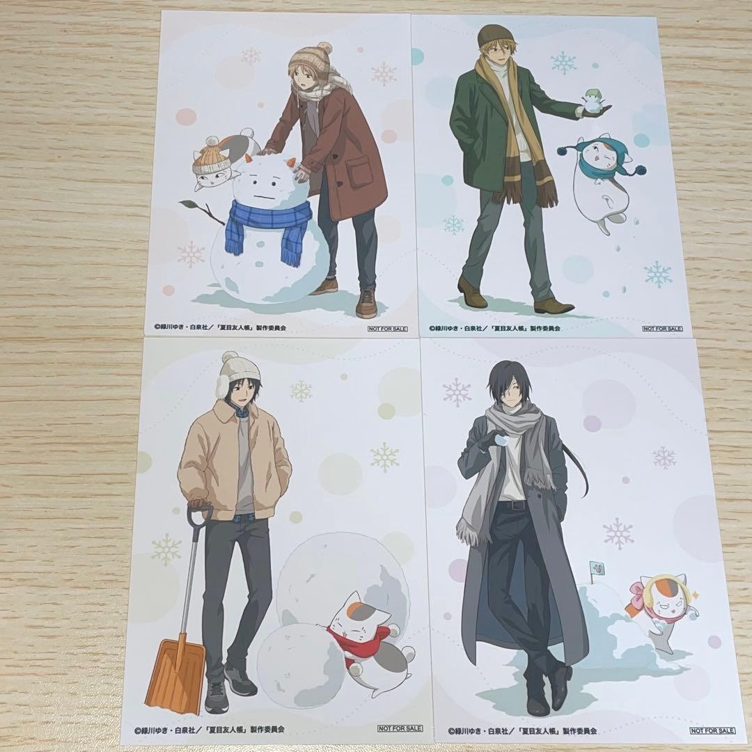 Natsume's Book of Friends Bonus Natsume Shuichi Natori Seiji Matoba Kaname Natsume's Book of Friends Bonus Natsume Shuichi Natori Seiji Matoba Kaname