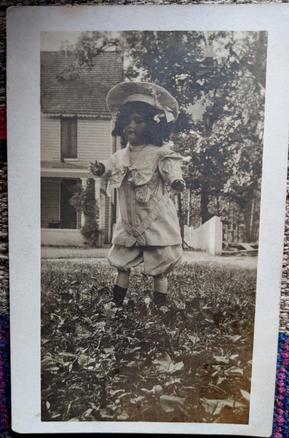 VINTAGE POST CARD RPPC of A Doll Named Jack VINTAGE POST CARD RPPC of A Doll Named Jack