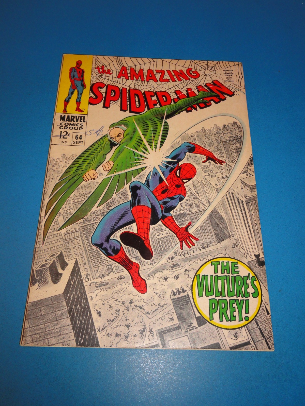 Amazing Spider-man #64 Silver age Vulture GVG Wow