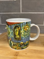 VINTAGE Starbucks Coffee Mug VAN GOGH Chaleur Masters Collection The Night Cafe picture