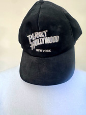 Planet Hollywood New York Snapback Baseball Cap Hat Black Silver picture