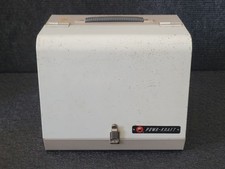 Montgomery Wards Powr-Kraft Metal Circular Saw Toolbox Made in USA Vintage picture