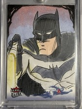 2026 Fleer Ultra Superman BATMAN Gordon Wills Sketch Card 1/1 Hand Drawn DC picture